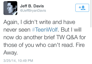 Illustration for article titled Teen Wolf related lolz on Twitter